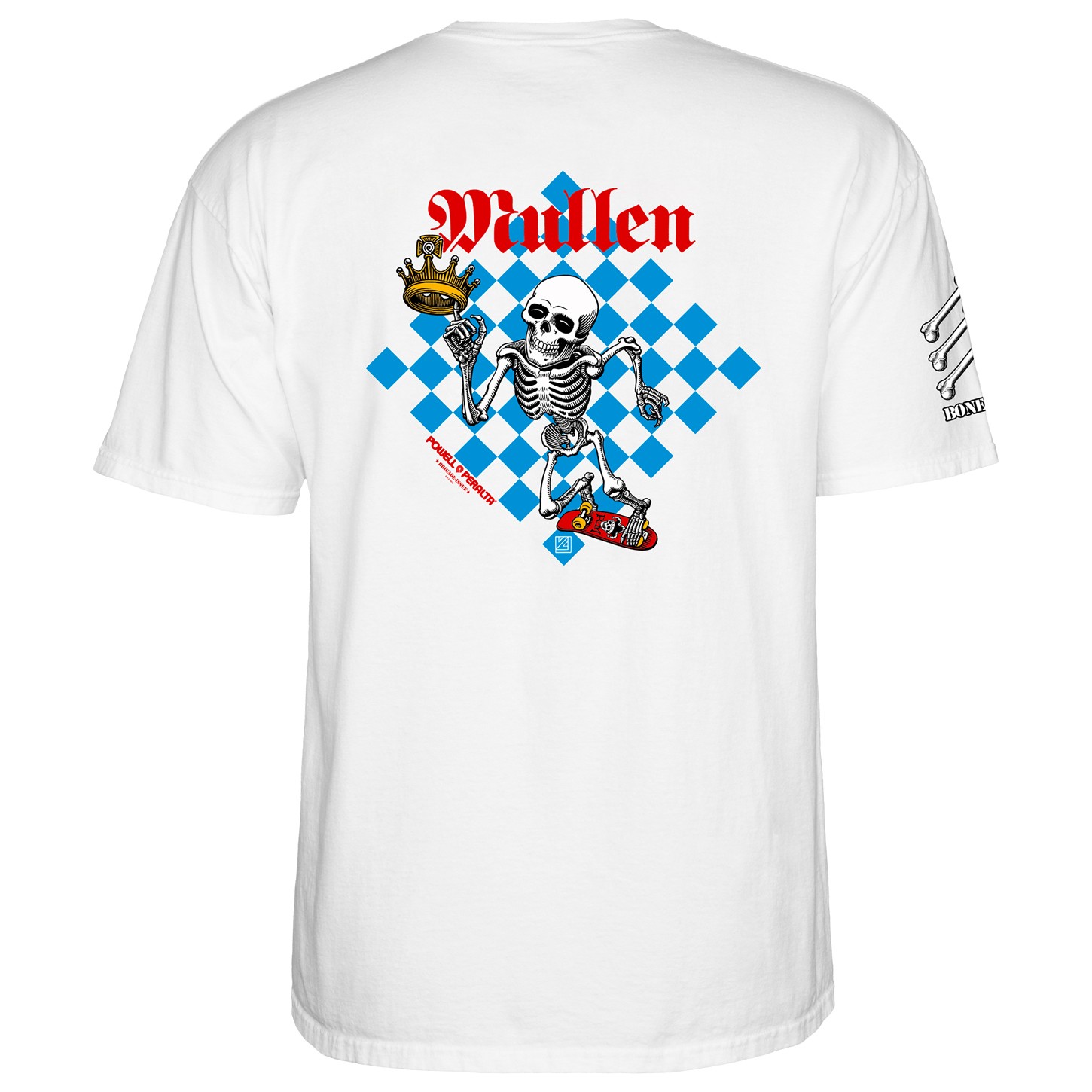 Powell Peralta BONES BRIGADE Rodney Mullen CHESS Skateboard T Shirt WHITE gallery