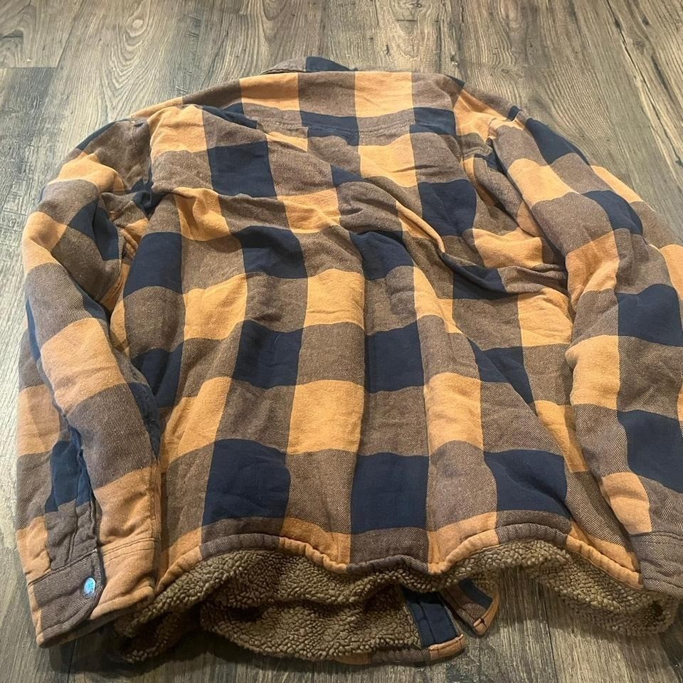 Mens Dickies Heavy Duty Flannel Jacket Size 2XL gallery
