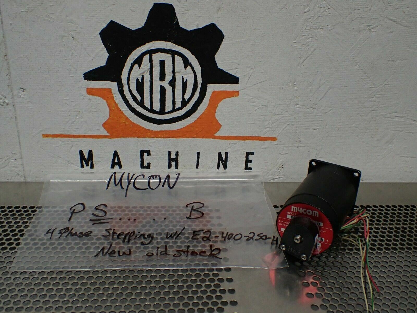 MYCOM PS…..B 4 Phase Stepping Motor With E2-400-250-H Encoder New Old Stock