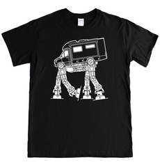 CAMPERVAN AT-AT Imperial Walker T-Shirt – Motorhome, Star Wars 5 Styles, S – 5XL