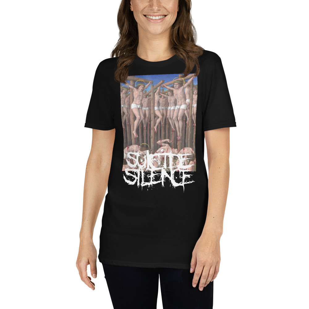SUICIDE SILENCE, Down With the Godhead, Death Core, Printed T-Shirt gallery