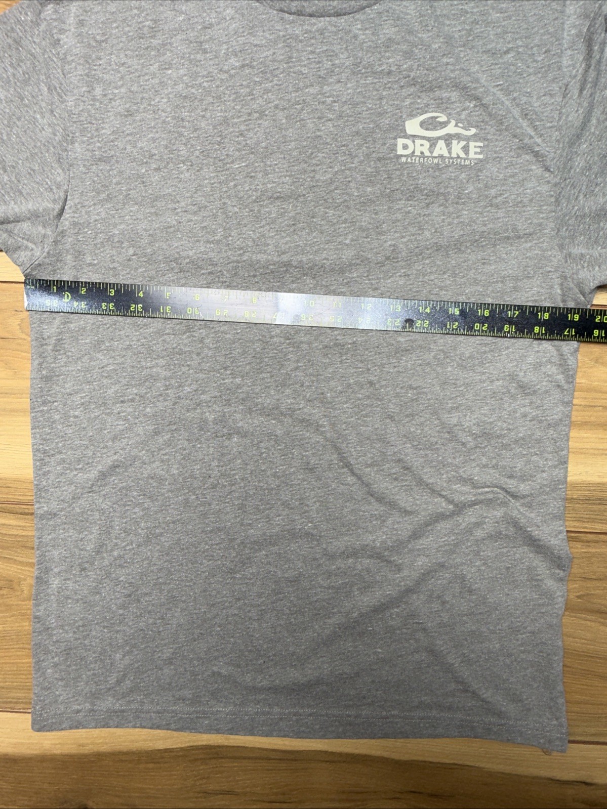 Drake Waterfowl Systems Hunting Gray Longsleeve Graphic T Shirt Size Medium gallery