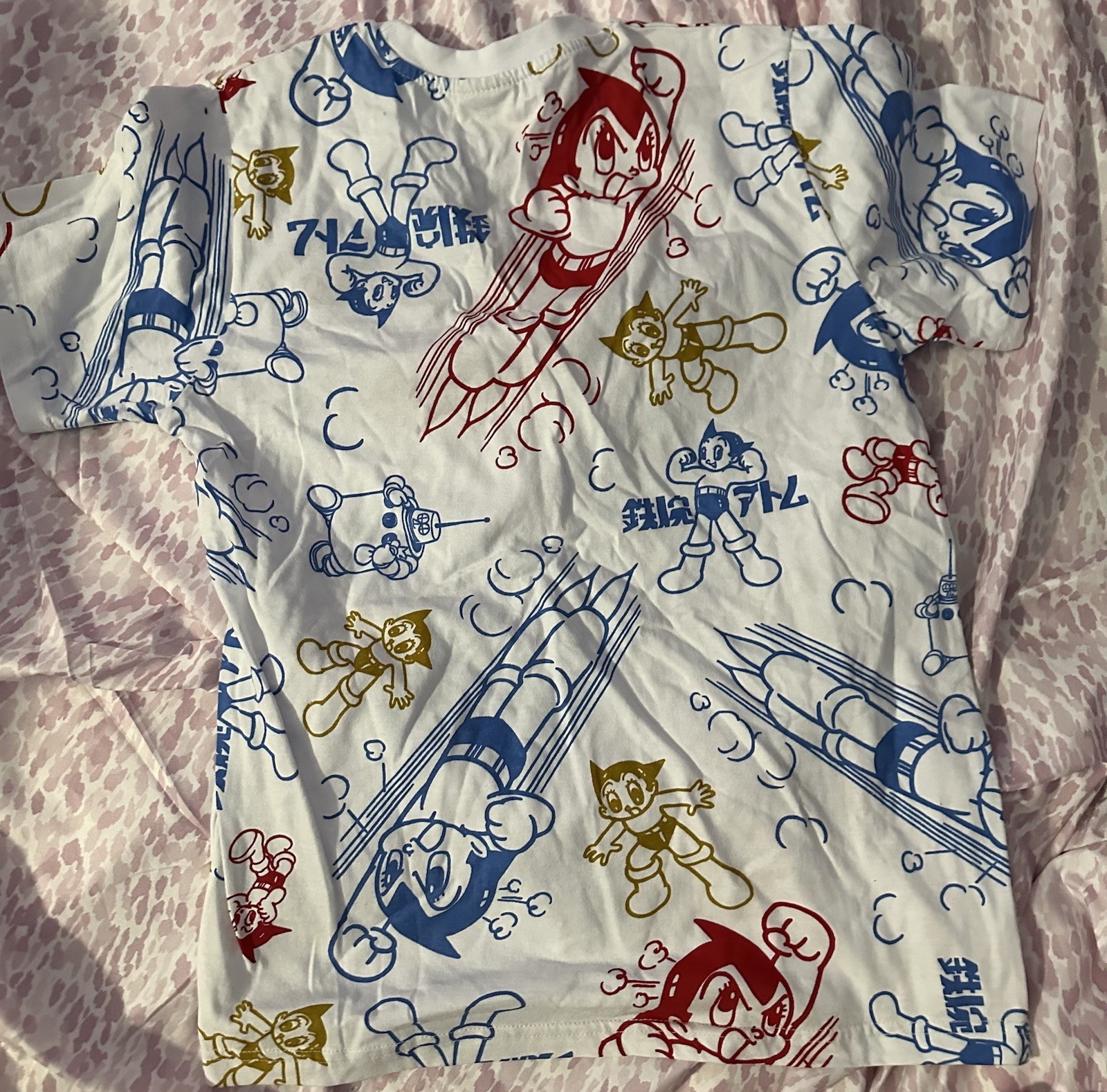 Astro Boy T Shirt App Mighty Atom Lot 29 Anime Manga Japan White Medium gallery