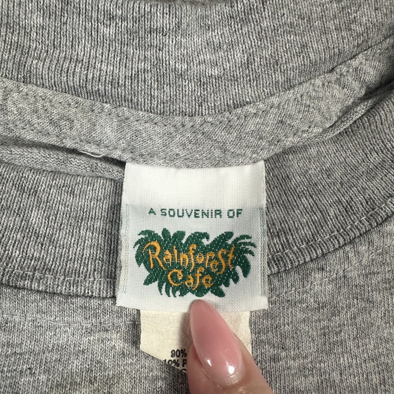 Vintage Rainforest Cafe Shirt Mens Large 2003 Chicago Souvenir Tee Y2K 00s gallery
