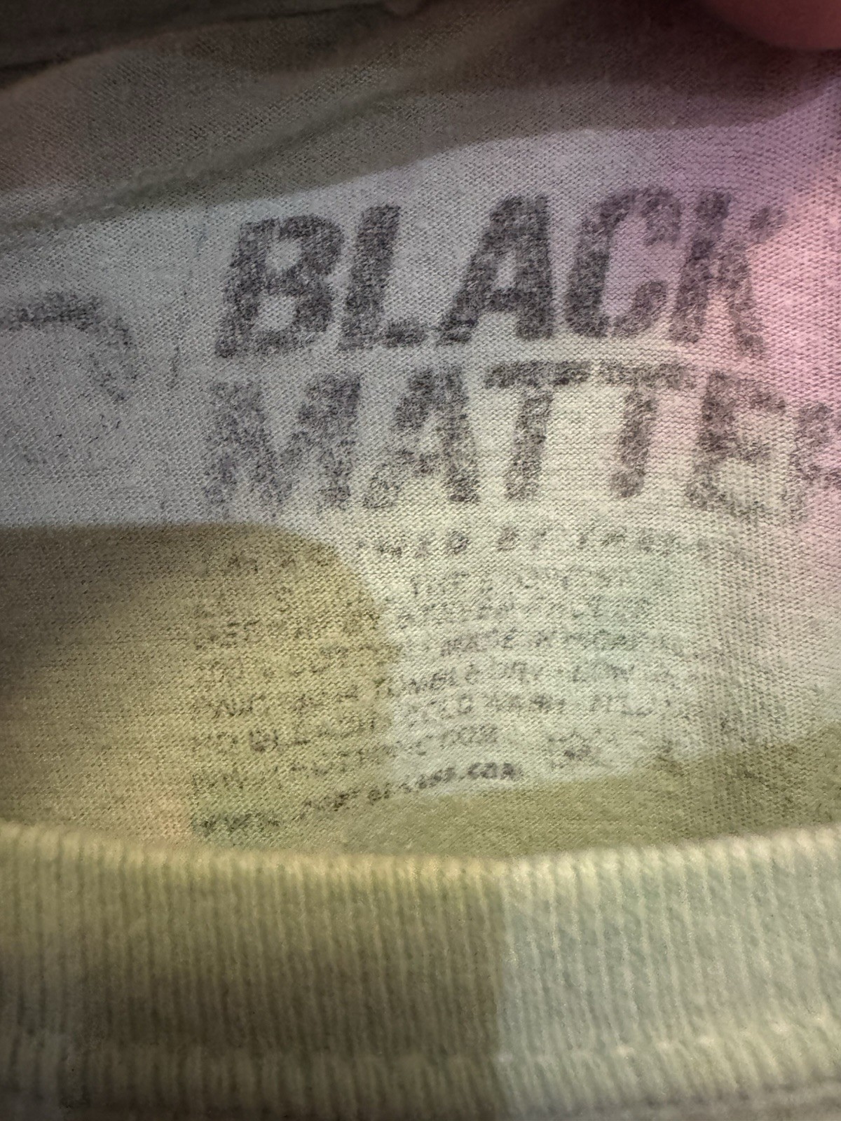 Black Matter Shirt Green Let's Call The Exorcist Tie-Dye Short Sleeve, SZ Unknwn gallery