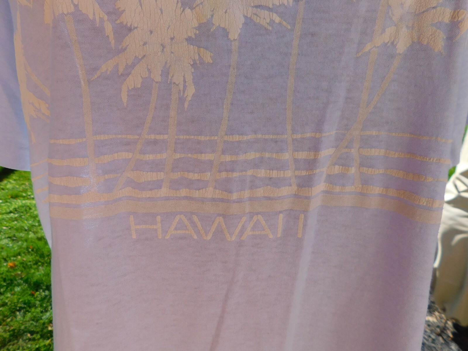 Vintage HAWAII SOUVENIR TEEJAYS SOUVENIR Adult T Shirt Large MADE FREE SHI gallery