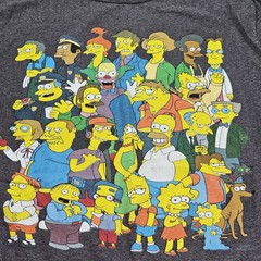 20th Century Fox The Simpsons Character Community Adult Medium Long Sleeve Shirt