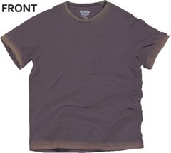 Hering Men’s Crewneck Destressed Graphic 100% Cotton T-Shirt 02VJ