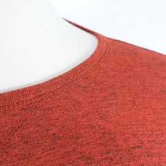 American Eagle Mens Stretch Active Flex Heather Burgundy Dark Gray T Shirt XS