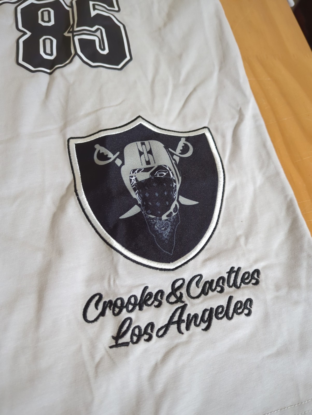 Crooks And Castles Los Angeles Raiders T Shirt Men's Size Medium M New NWT gallery