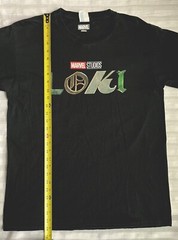 Marvel Loki Logo T-Shirt Size Large Excellent (21X28)