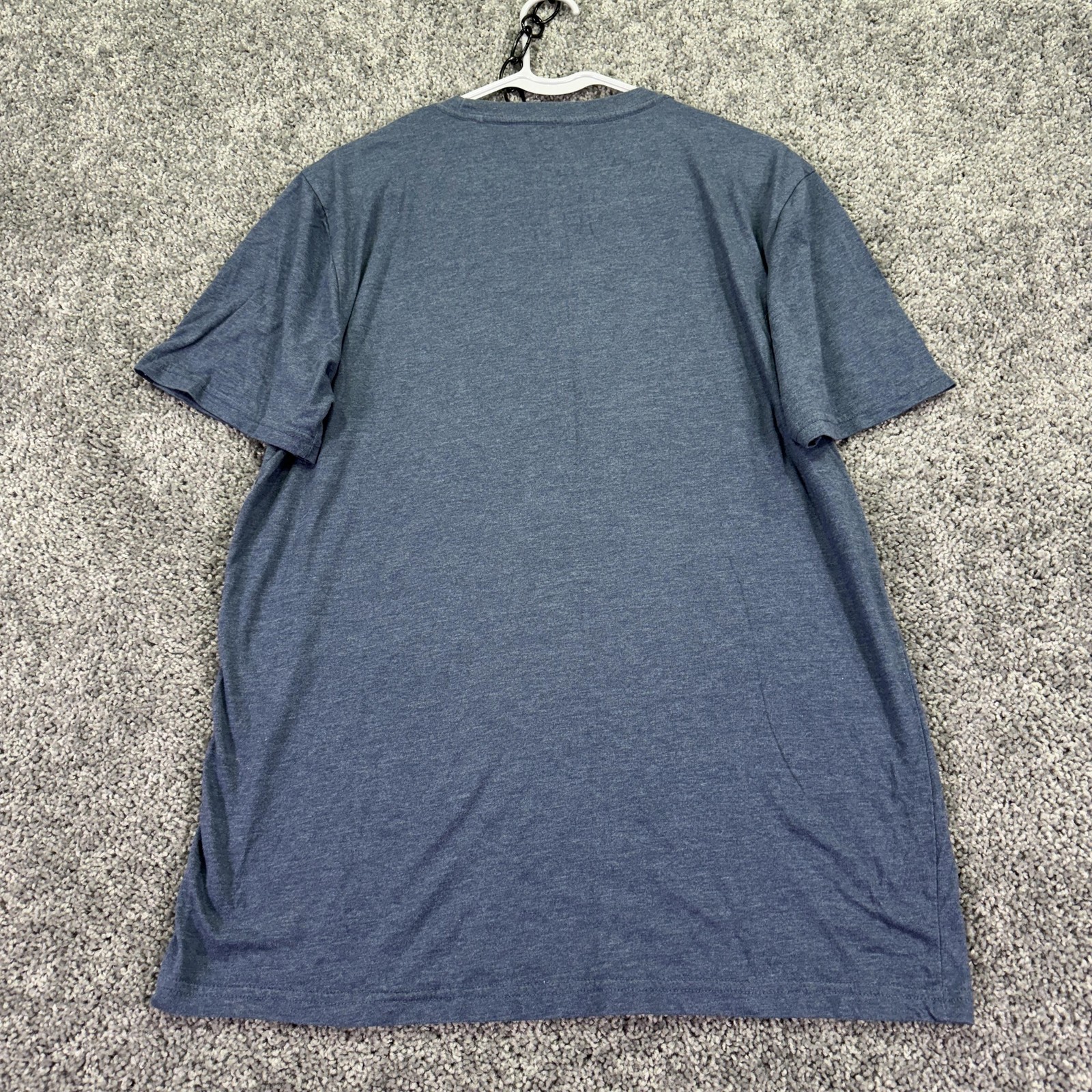 PrAna Shirt Mens Large Blue Summit Mountain Graphic Tee Hiking Outdoor Casual gallery