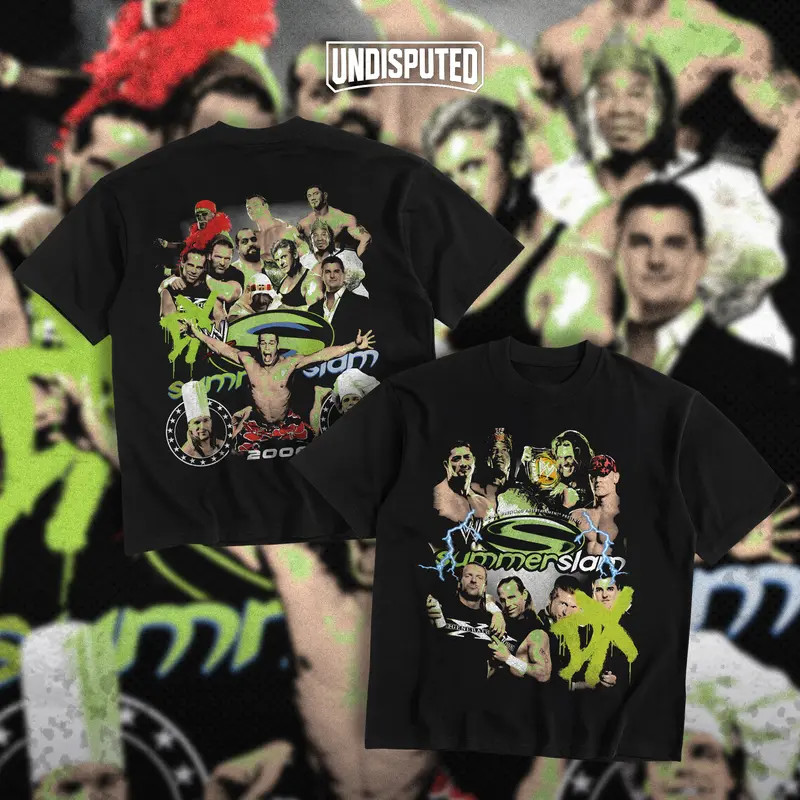 Summerslam 2006 WWE Heavy Cotton Unisex Shirt D Generation X Tee