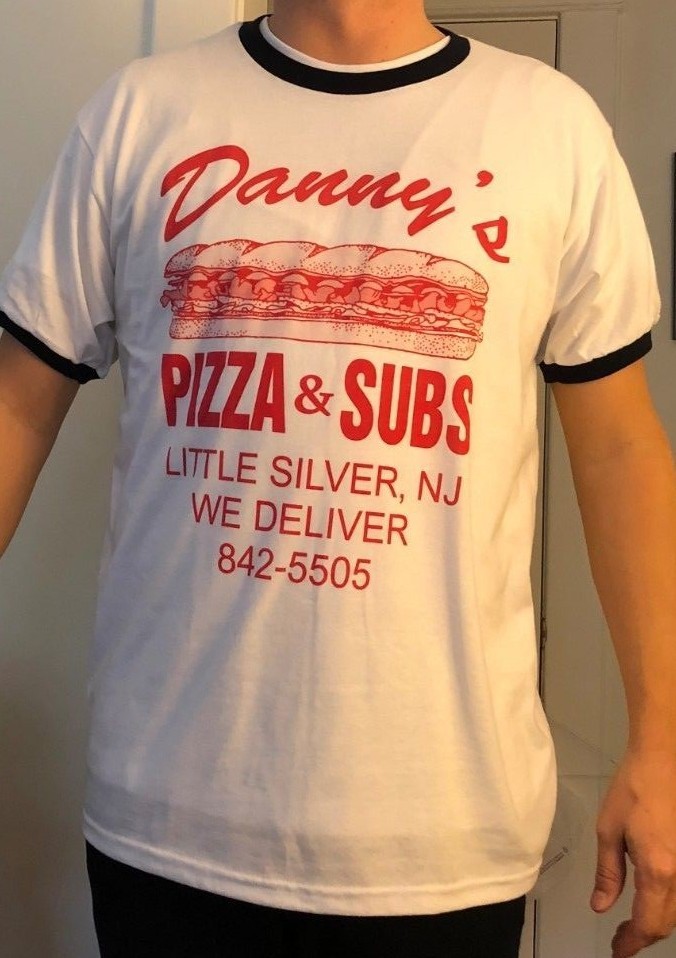 Danny’s Pizza Retro Ringer T-Shirt