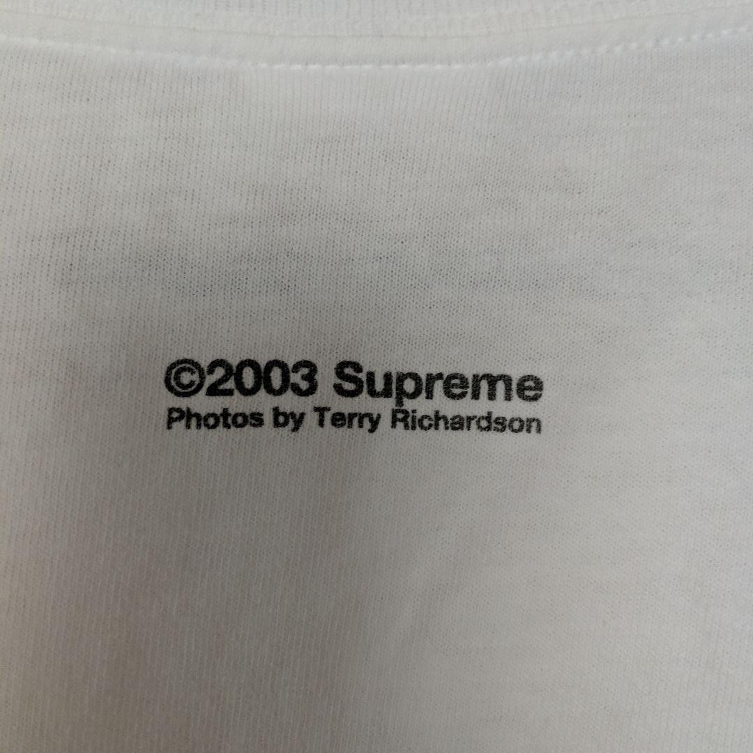 Supreme Terry Richardson Porno Tee White T-Shirt Men's US L 2003 SS Rare gallery