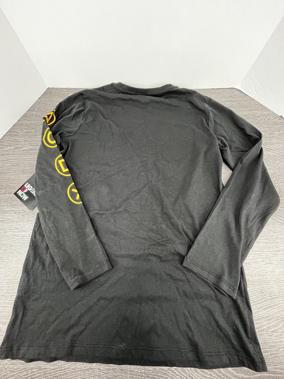 Play Station Long Sleeve Logo Button Print Tee T-Shirt gray new with tags gallery