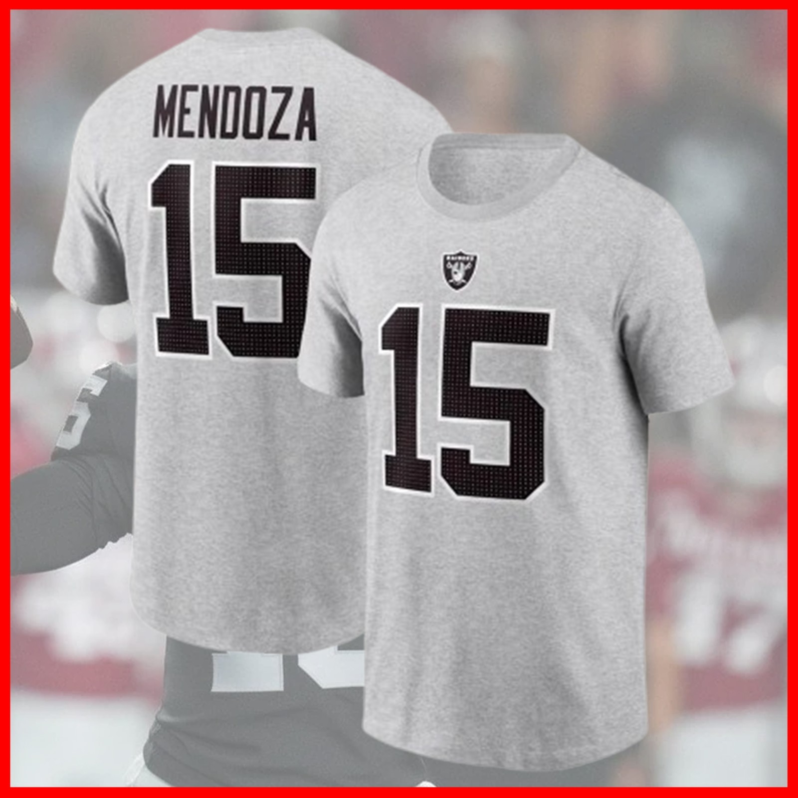 🔥 2026 Welcome Fernando Mendoza Las Vegas Team Name & Number Fanmade FASTSHIP gallery