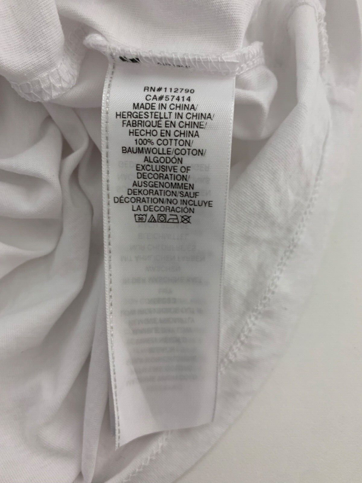 True Religion Men Size S White T Shirt Gold Horseshoe Logo Cotton Tee gallery