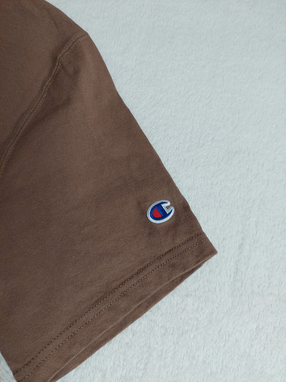 CHAMPION T-Shirt Men's Size Medium Cactus Rainbow Graphic Brown Embroidered Logo gallery