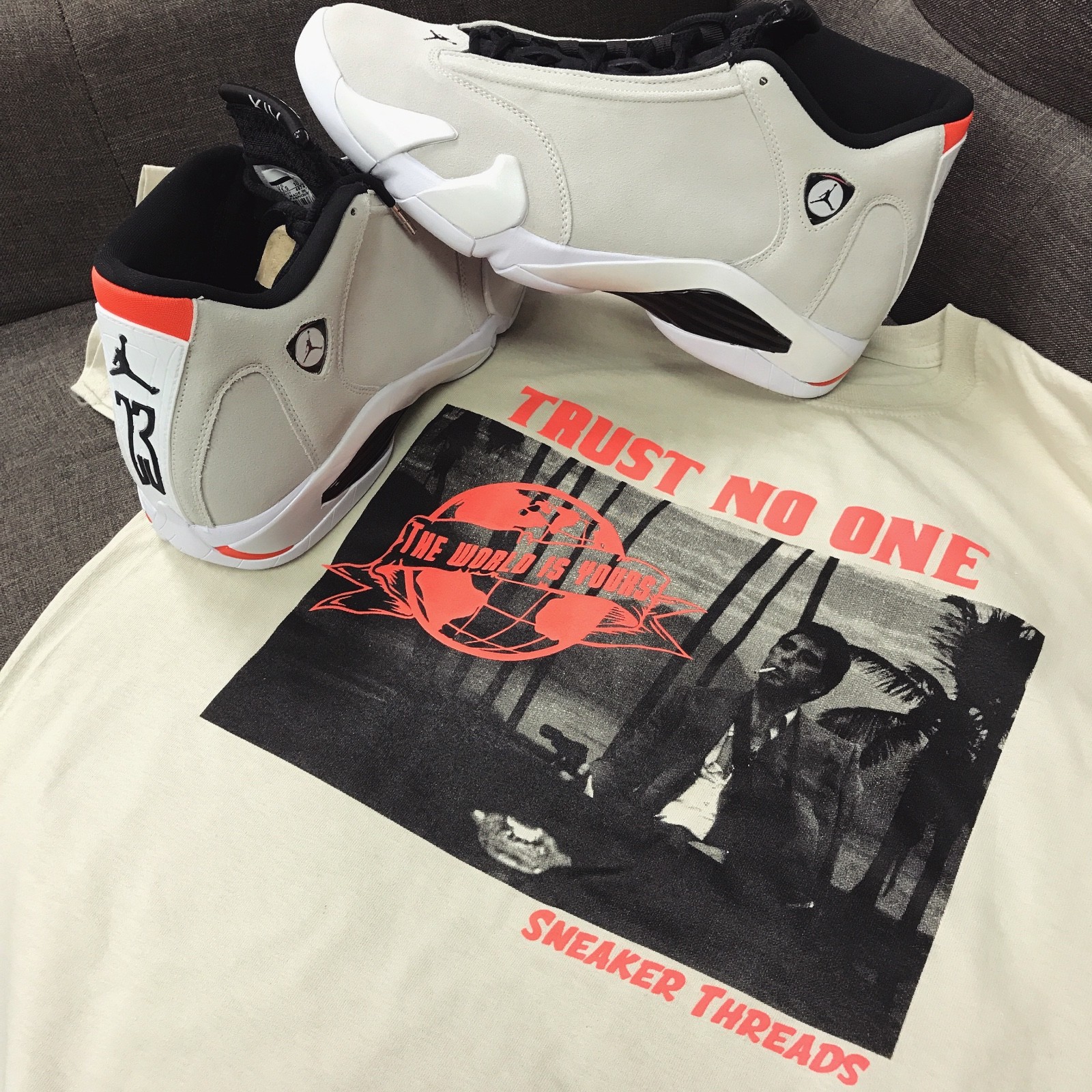 Shirt Match Jordan 14 Desert Sand - Tony Knows Shirt gallery