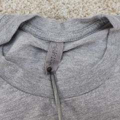 DC Nuthouse Ride or Abide Graphic T-Shirt Mens Medium Gray (see photo for flaw)