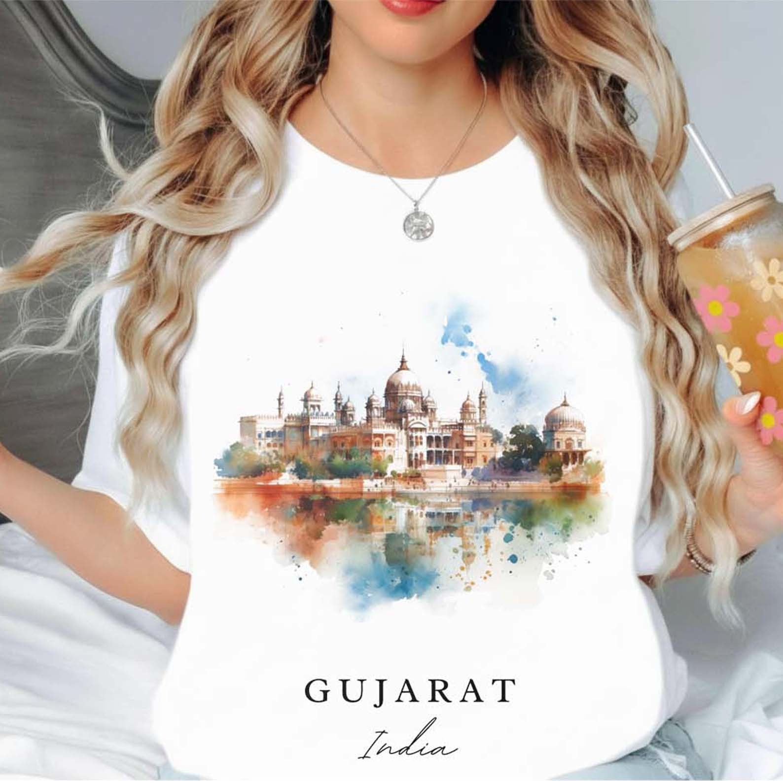 Gujarat India Unisex Shirt Travel Gift India Trip Lover Souvenir Tee gallery