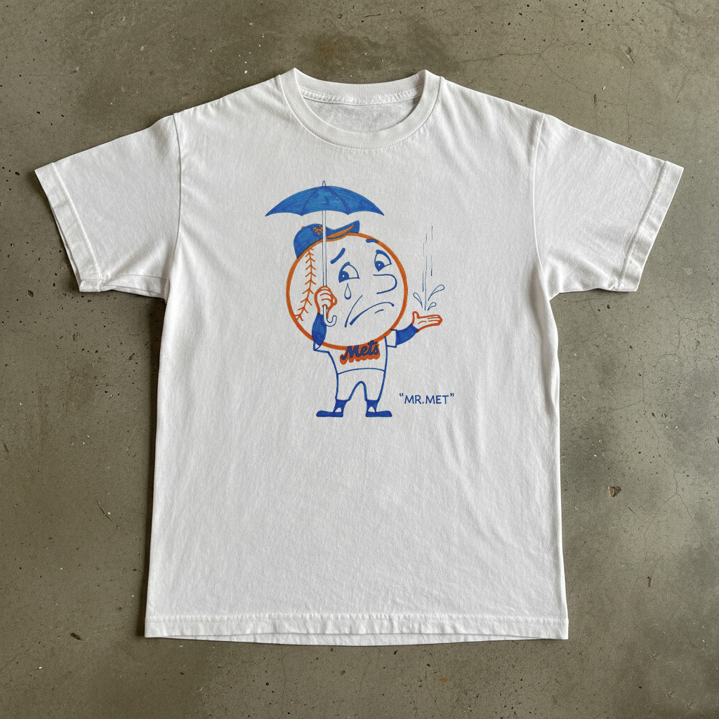 Vintage Mr. Met New York Tee