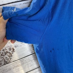 Woolx Blue Endurance Tee Merino Wool Short Sleeve T-Shirt Men’s Large (flaws)