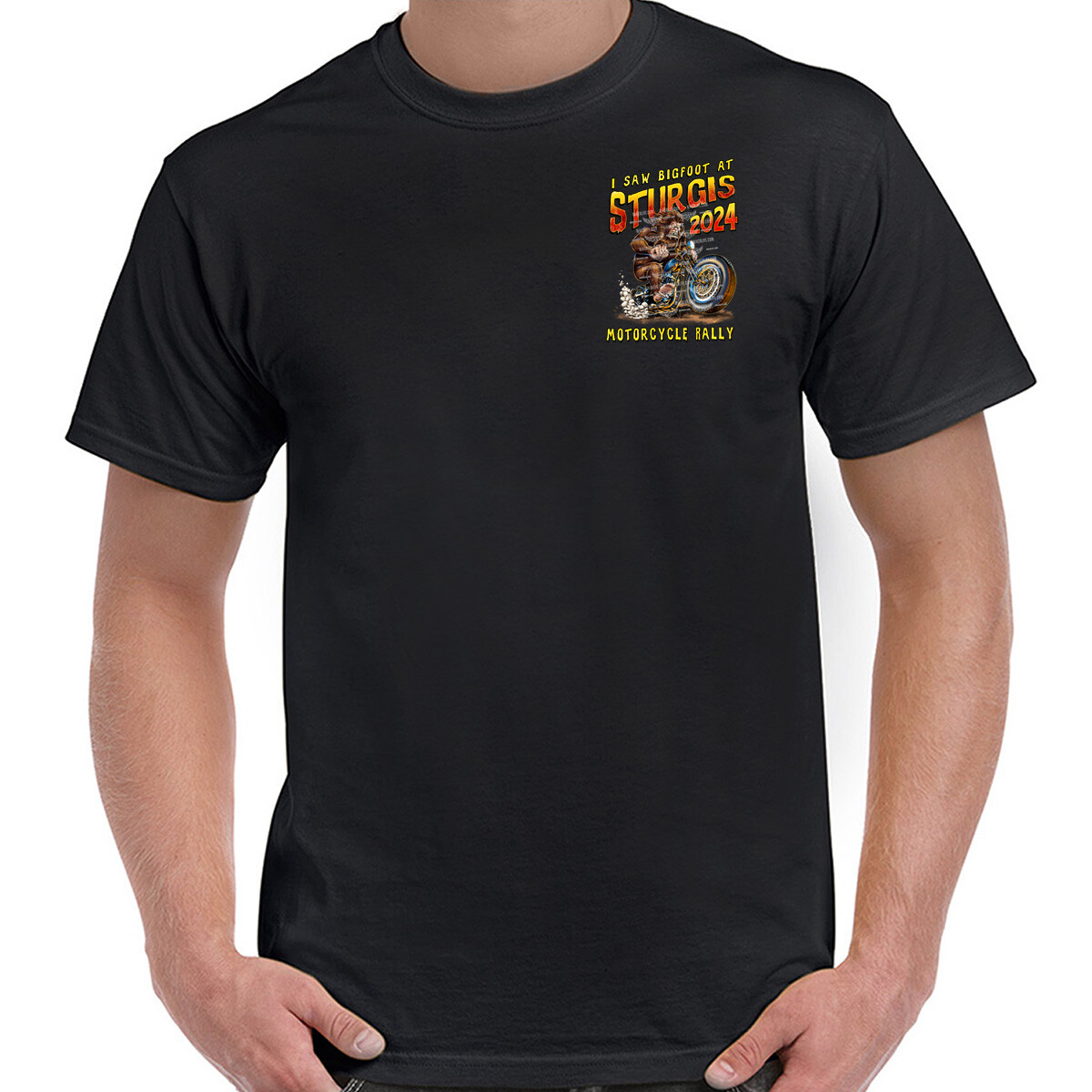 2024 Sturgis Motorcycle Rally Legend of Bigfoot T-Shirt No Harley gallery