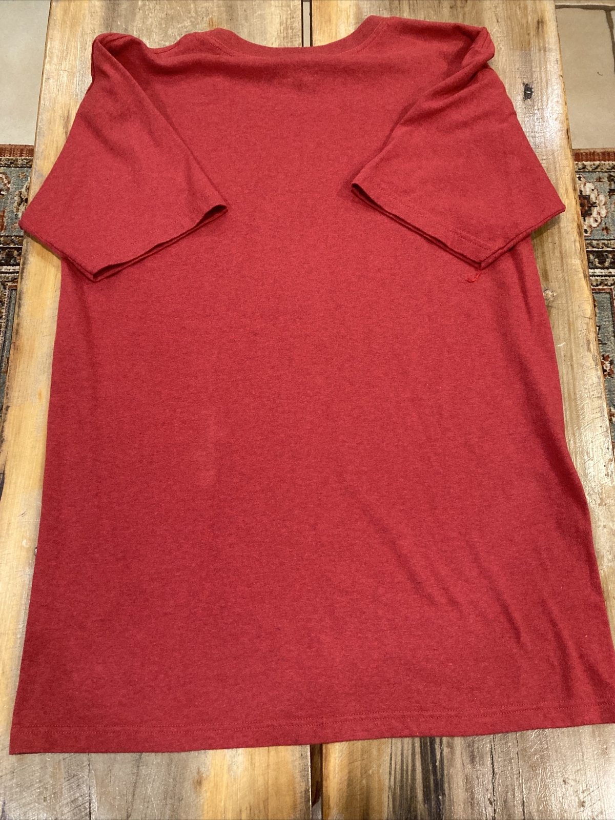 Vintage Yellowstone Moose Eco Mountain Size Medium Red T-Shirt gallery