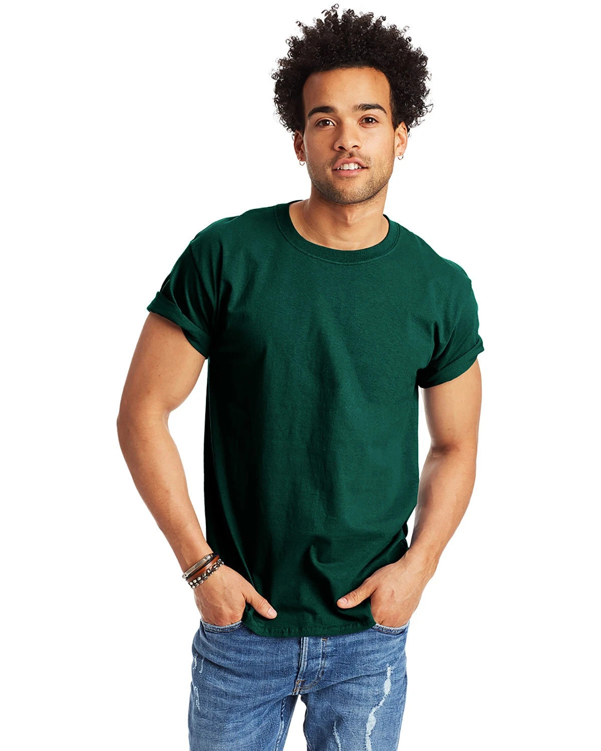 Hanes Men’s Authentic-T Stylish T Shirt Casual Plain T-Shirt – 5250T