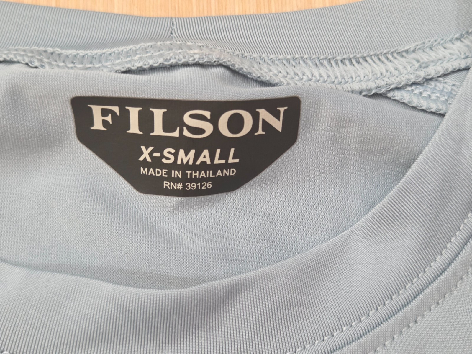 Filson Long Sleeve Barrier T-Shirt Size XS Graphic Performance Quick Dry Fishing gallery