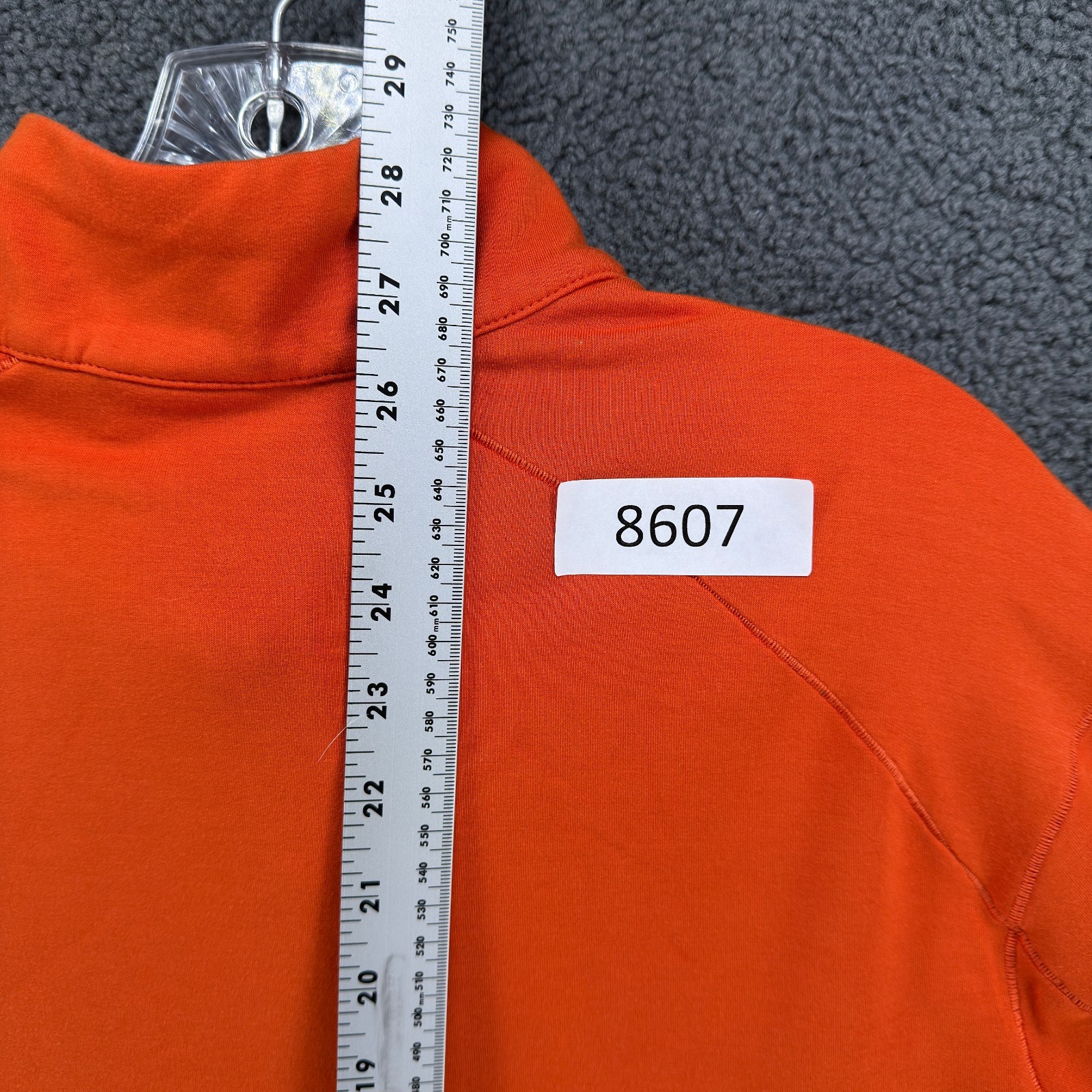 Nike Super Bowl XLIX 1/4 Zip Pullover Mens L Orange Dri Fit NFL Football Phoenix gallery