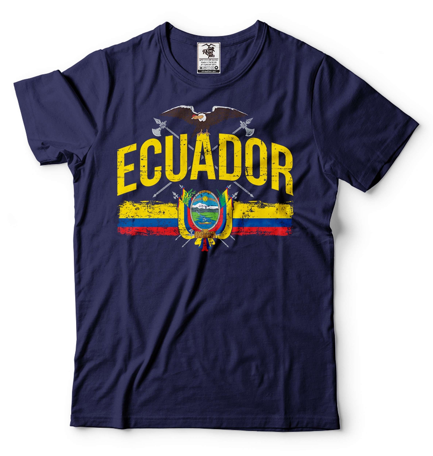 Mens Ecuador Patriotic Shirt Ecuadorian Gift Ecuador National Country Flag Shirt gallery