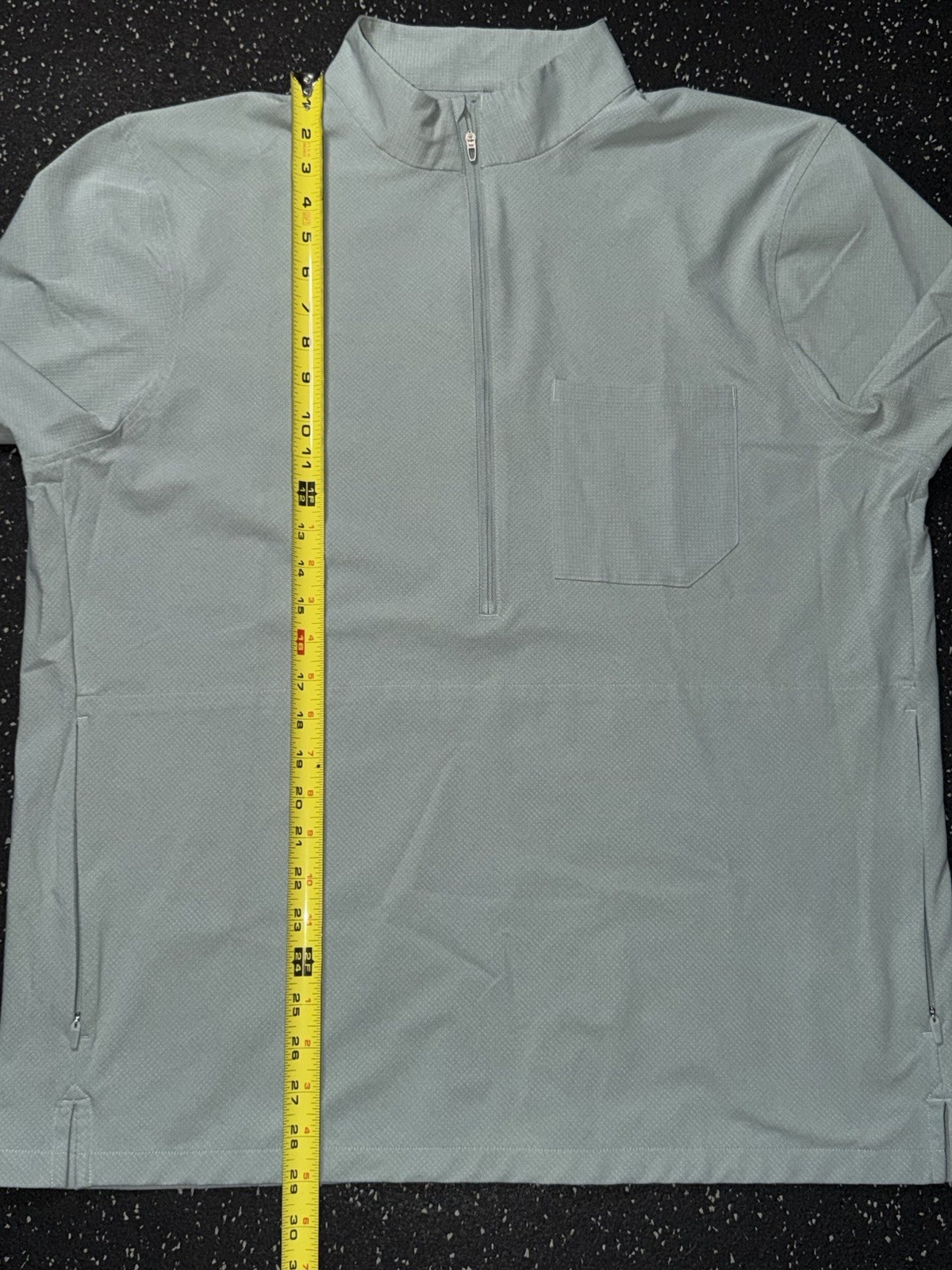 Lululemon Woven Air Half Zip Pullover Men Jacket X-Large Green Performance gallery