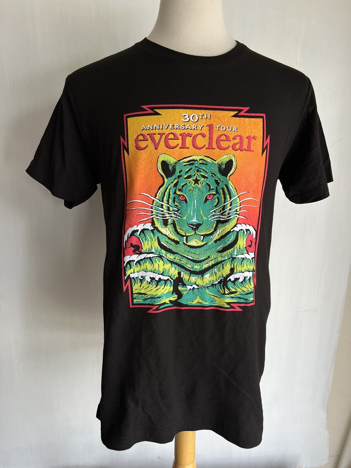 EVERCLEAR (2023) Official 30th Anniversary Tour Dates 90s Band T-Shirt Sz Small gallery