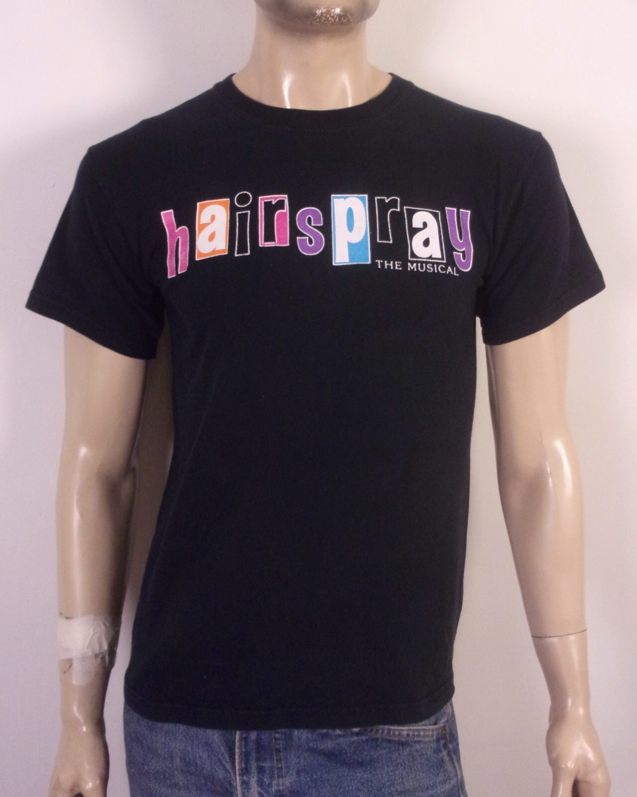 vintage 00s Y2K rare Hairspray The Musical T-Shirt John Waters Movie Film SZ S gallery