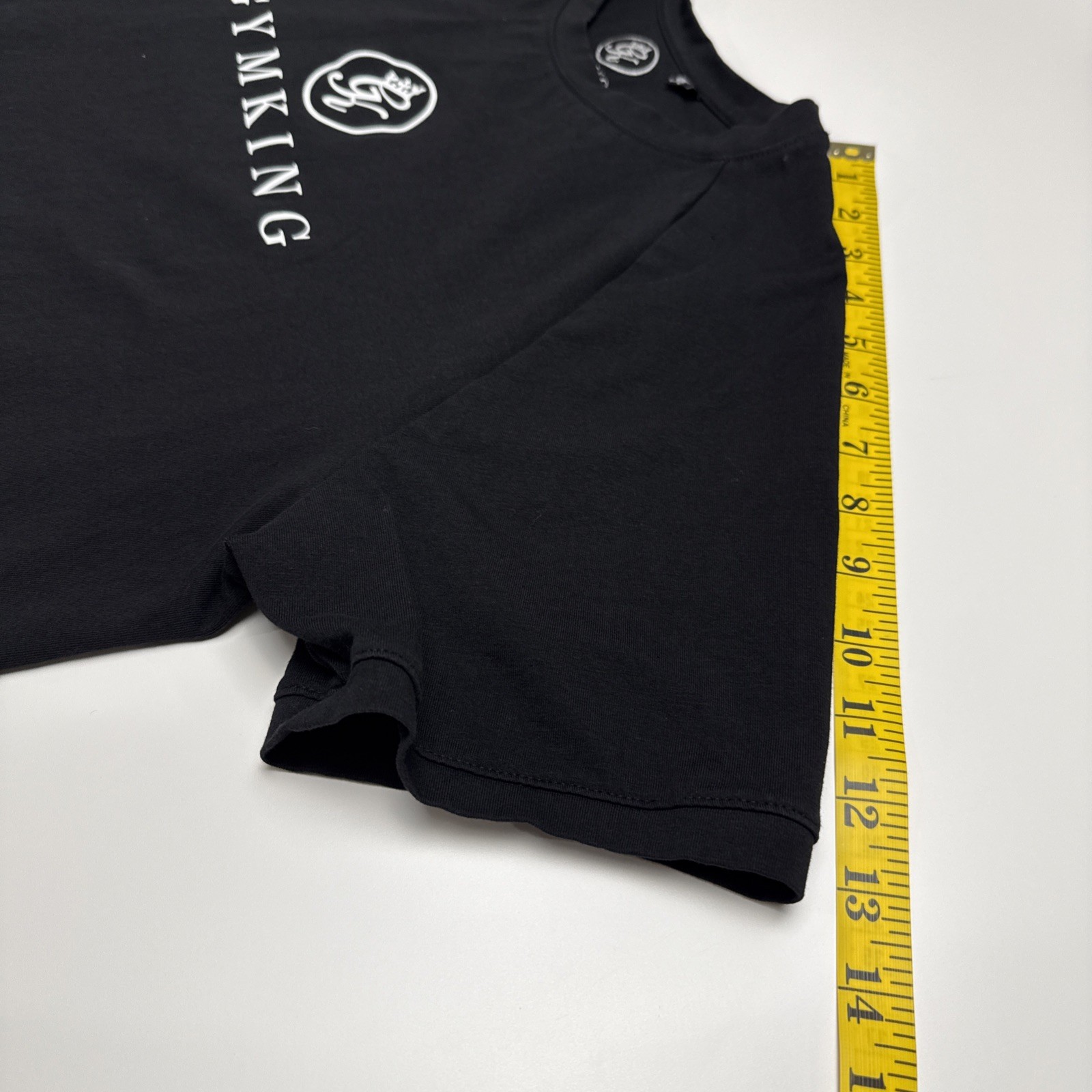 GymKing Logo T-Shirt Sz XL Men’s Black Workout Gym Hydrox Crossfit Short Sleeve gallery