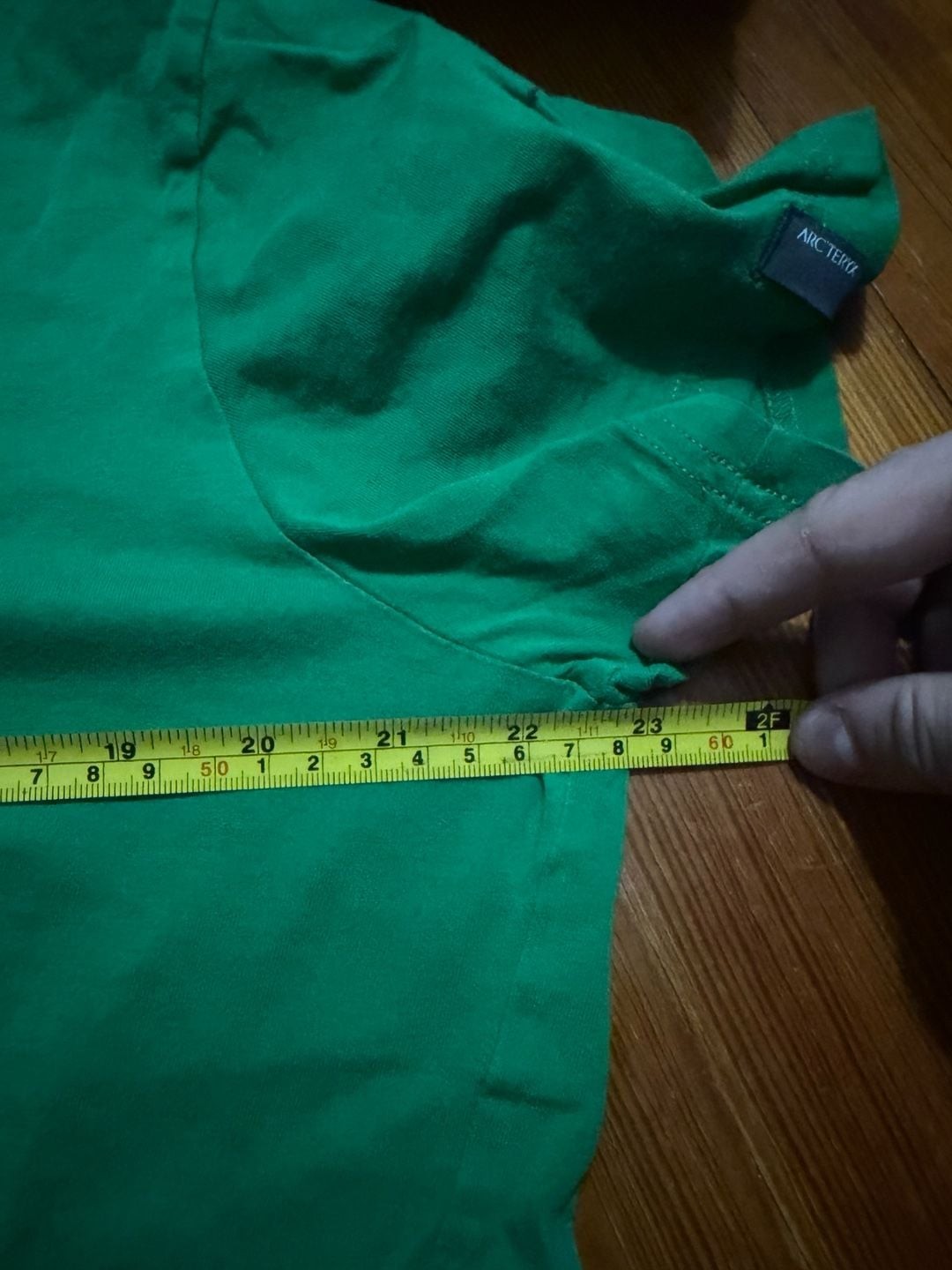 Arc'teryx Archaeopteryx Word Logo Cotton T-Shirt Green gallery