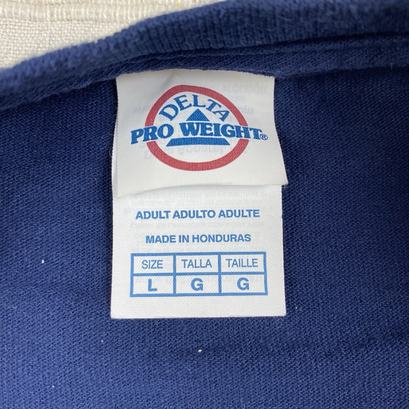 Modelo T Shirt Men's Large Salud To Summer Lion Graphic Navy Short Sleeve Tee gallery