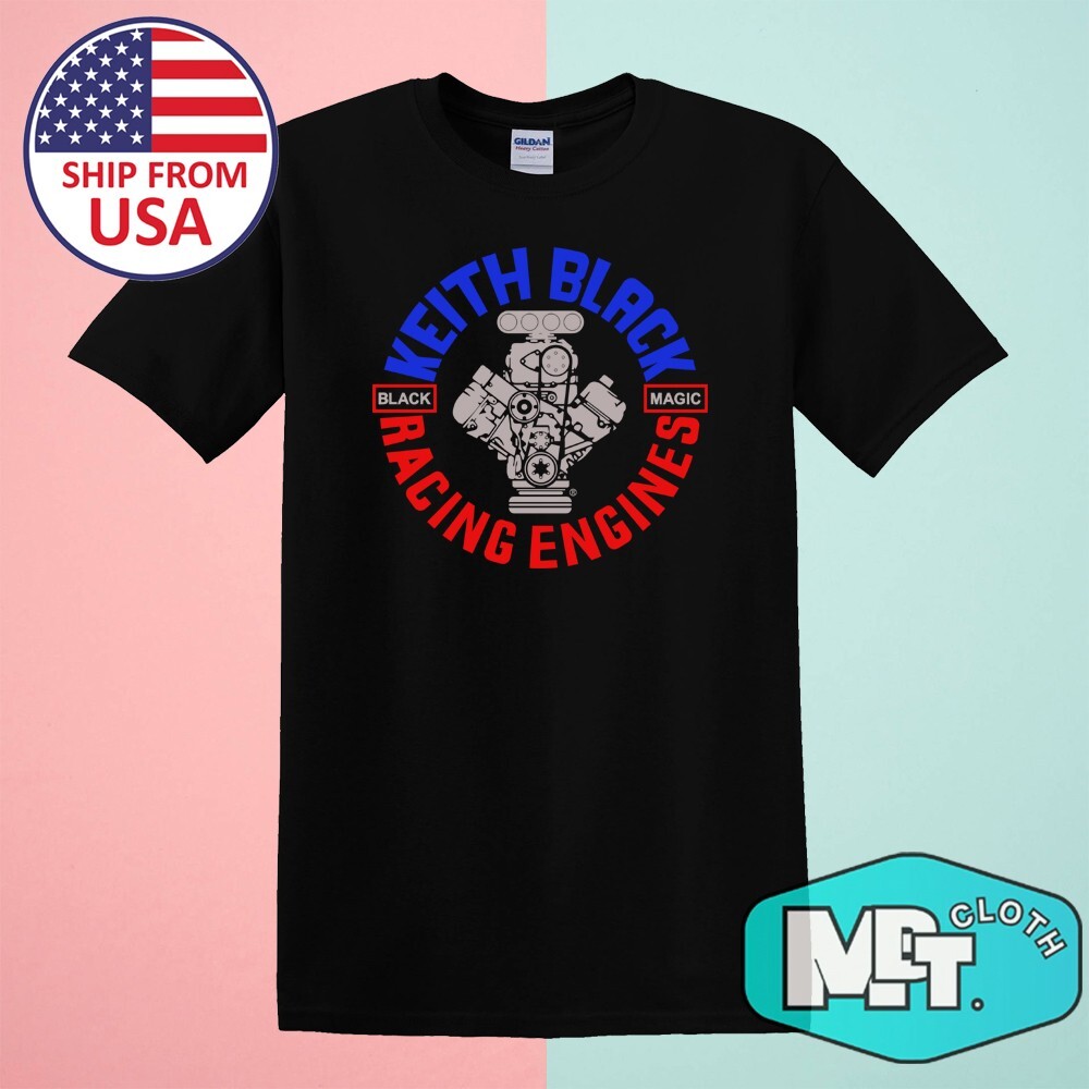 Keith Black Racing Engines Men’s Black Size S-5XL