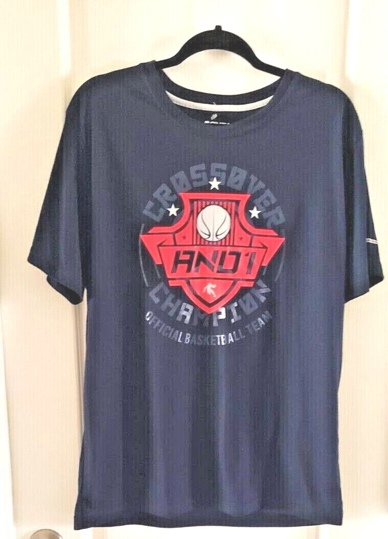 AND 1 Basket Men’s XL T Shirt NEW 3516