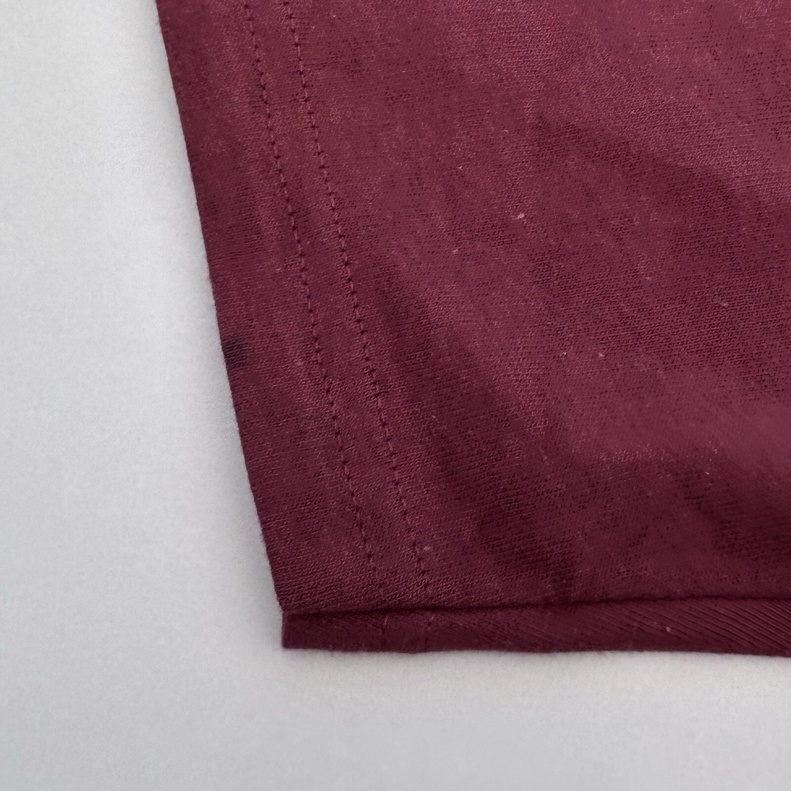 Vintage M&O Knits Logo Promo T Shirt Size Men’s XL New Without Tags Maroon Y2K gallery
