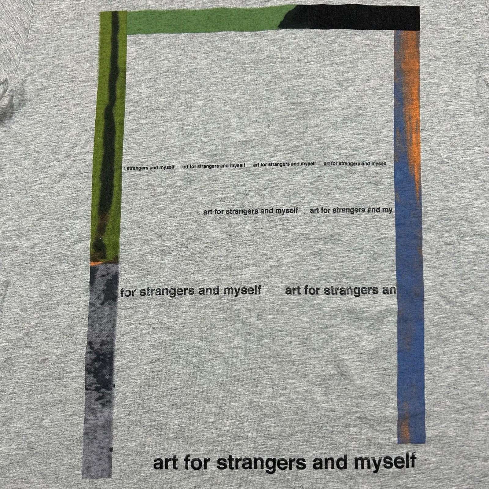 MoMA x UNIQLO Franklin Evans Art T Shirt M "art for strangers and myself" 2012 gallery