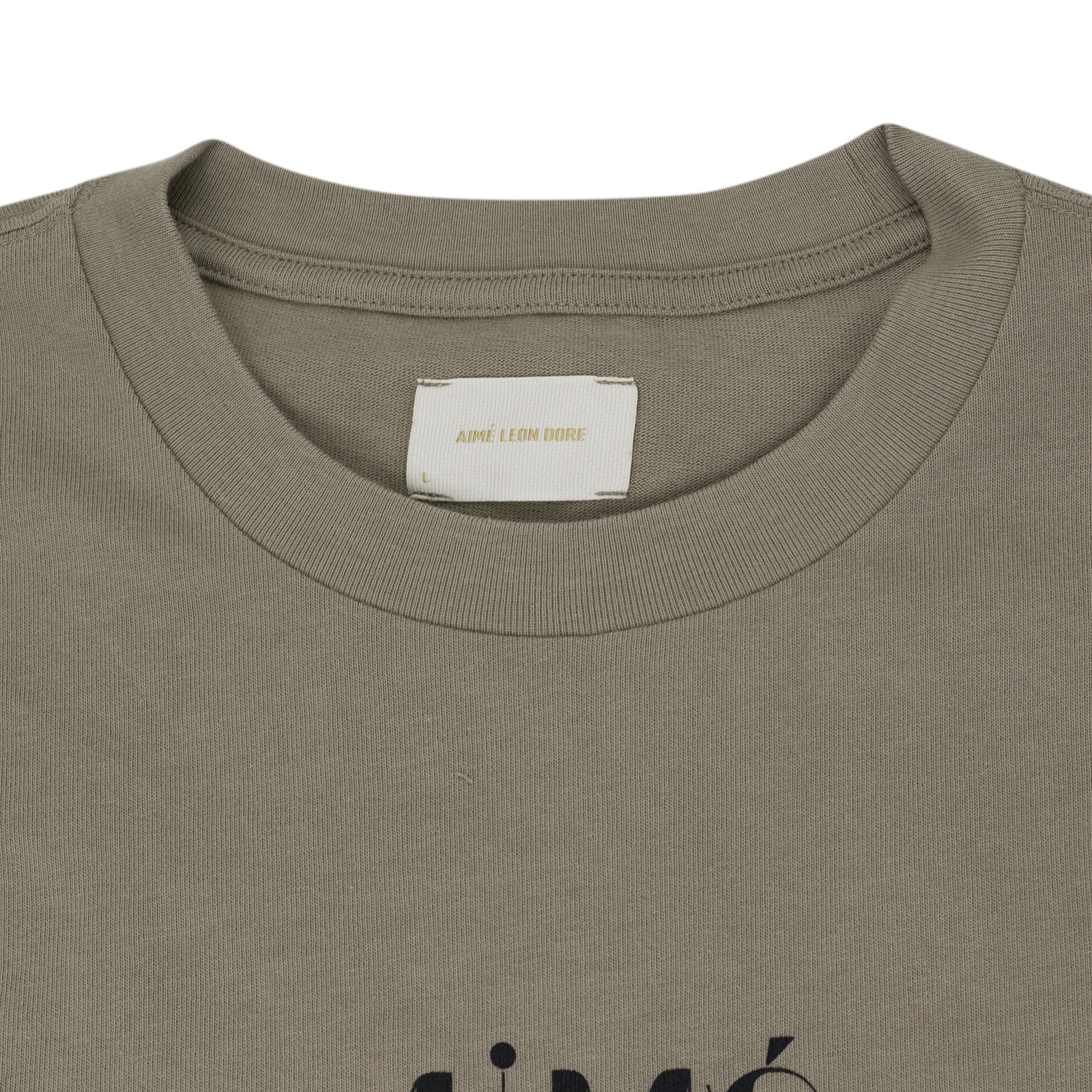 AIME LEON DORE Green Ink Logo T-Shirt SIZE XL $85 gallery
