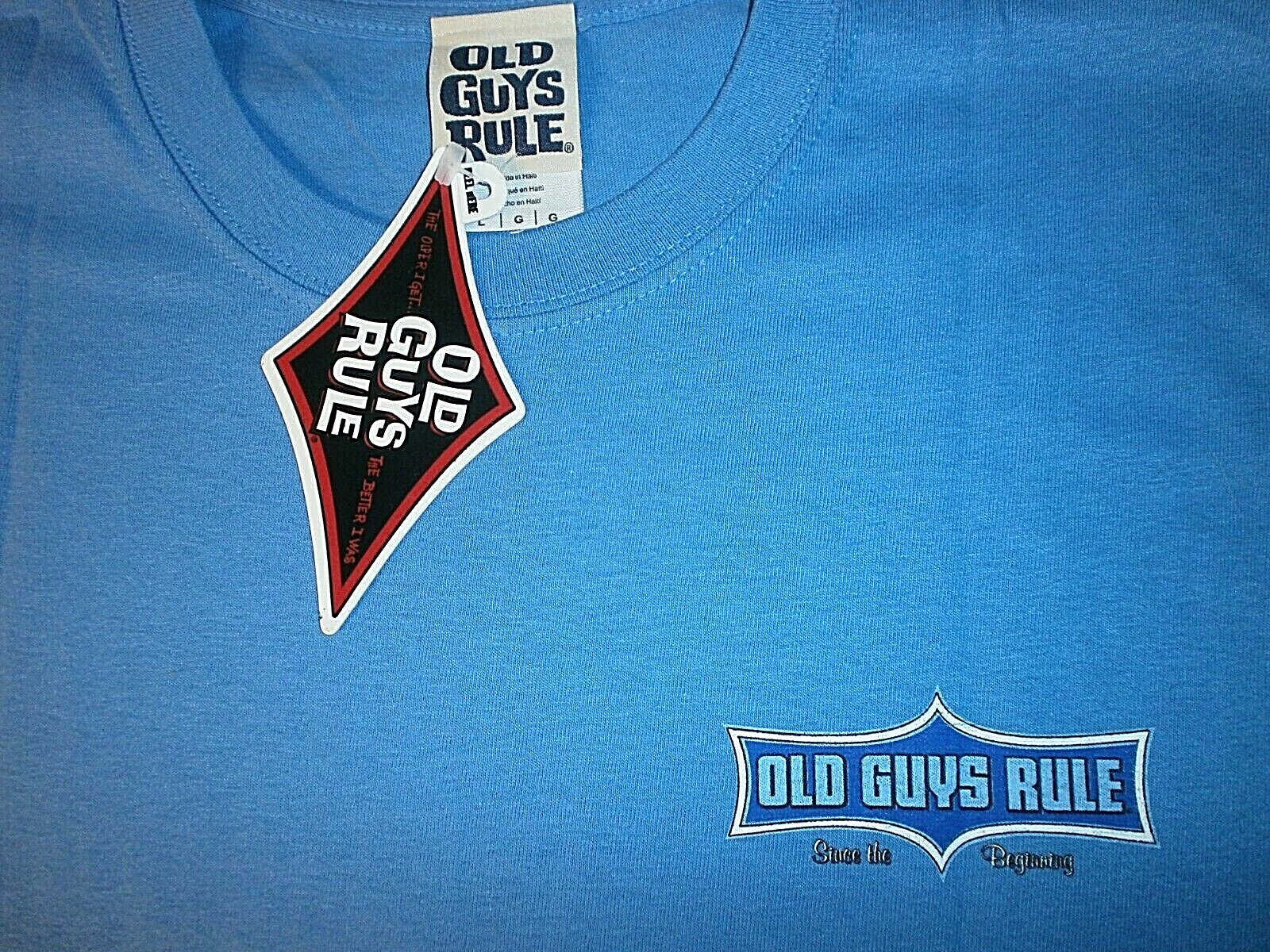 OLD GUYS RULE "SINCE THE BEGINNING" S/S T-SHIRT SIZE M gallery