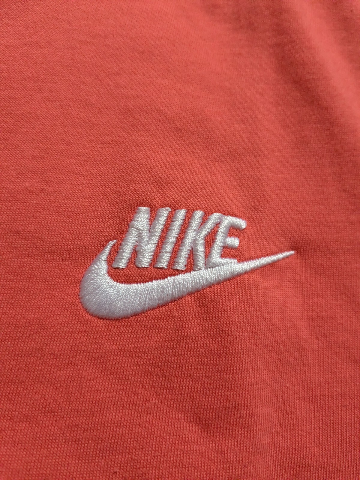Nike Shirt Men's Adult Large Orange Sportswear Magic Ember Short Sleeve gallery