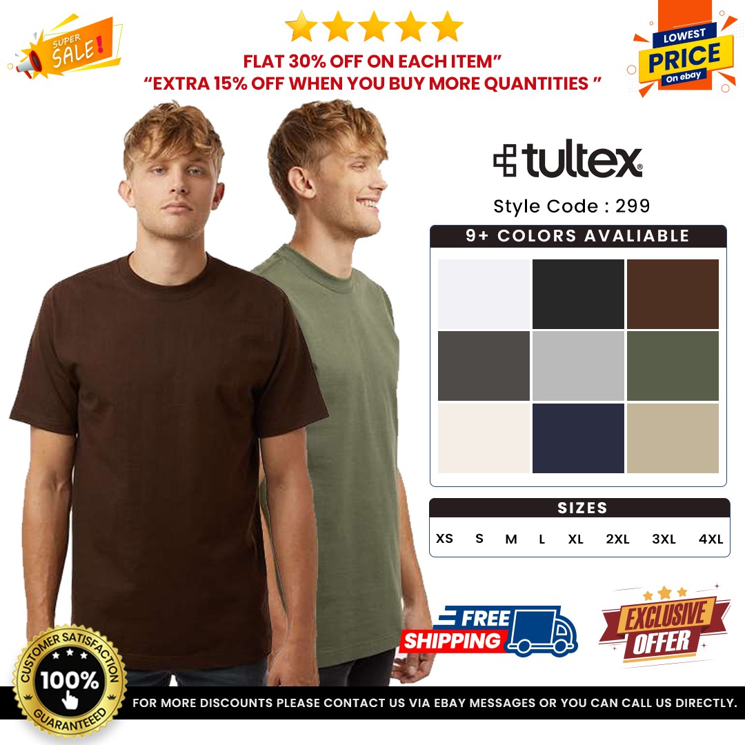 Tultex 299 Unisex Heavyweight Street T-Shirt