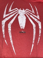 AMAZING SPIDER-MAN Marvel Comics Red Vintage Style Gamer Verse T-Shirt NEW
