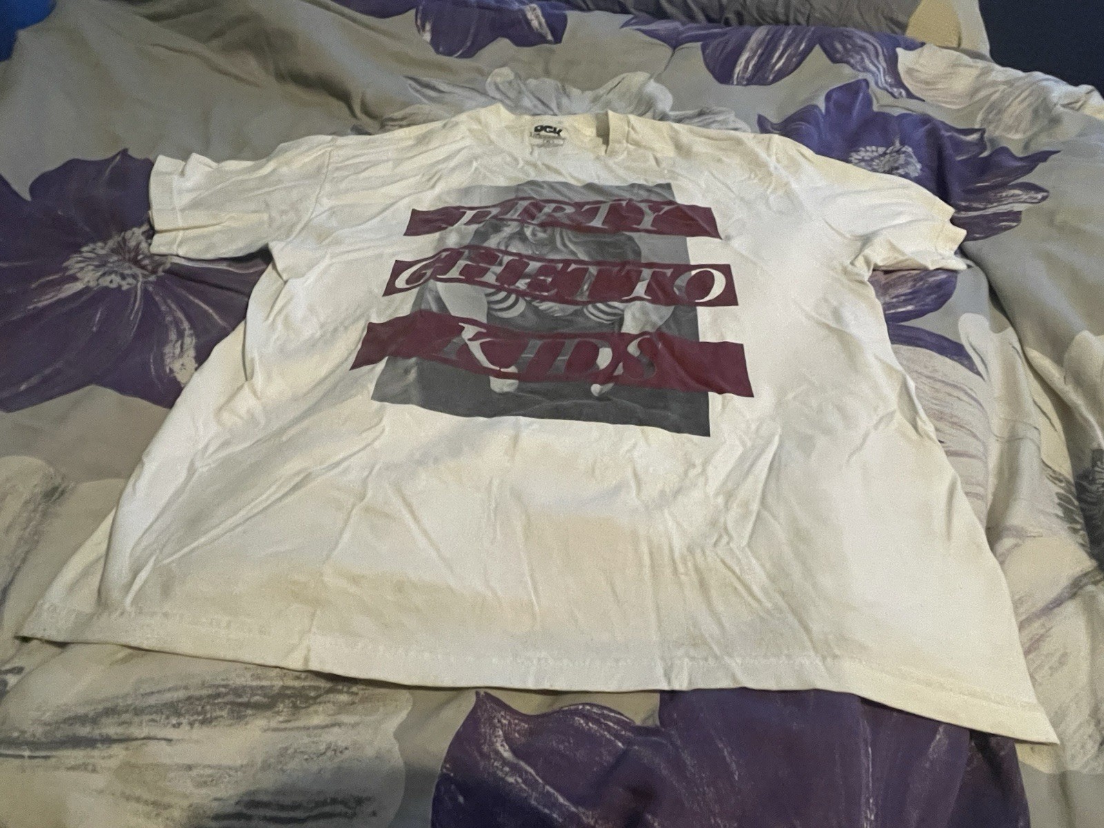 DGK Dirty Ghetto Kids Hot Girl Graphic T Shirt Size XL Dirty Hoe Nasty Rare VBW